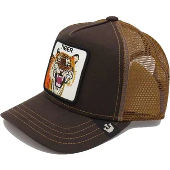 casquette-trucker-marron-pour-enfant-tigre-little-tiger-goorin-bros