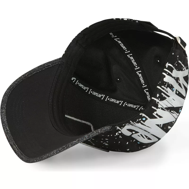 capslab-curved-brim-master-roshi-tag-kam-dragon-ball-black-adjustable-cap
