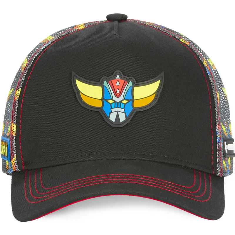 epci-curbata-negru-snapback-msk2-ufo-grendizer-robot-grendizer-de-capslab