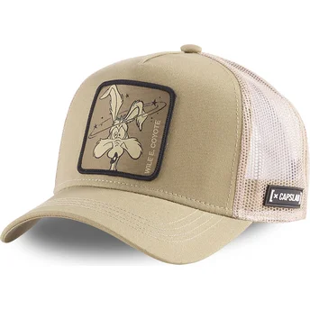 Cappellino trucker marrone Coyote LOO COY1 Looney Tunes di Capslab
