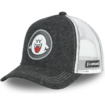 casquette-trucker-noire-fantome-boo-pow2-super-mario-bros-capslab