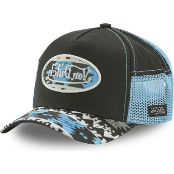 Von Dutch ATRU NAV Black and Blue Trucker Hat