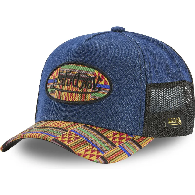 epci-curbata-albastru-snapback-atru-wax-de-von-dutch
