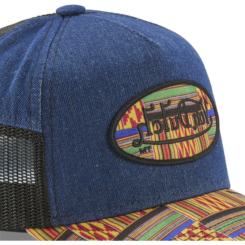 epci-curbata-albastru-snapback-atru-wax-de-von-dutch