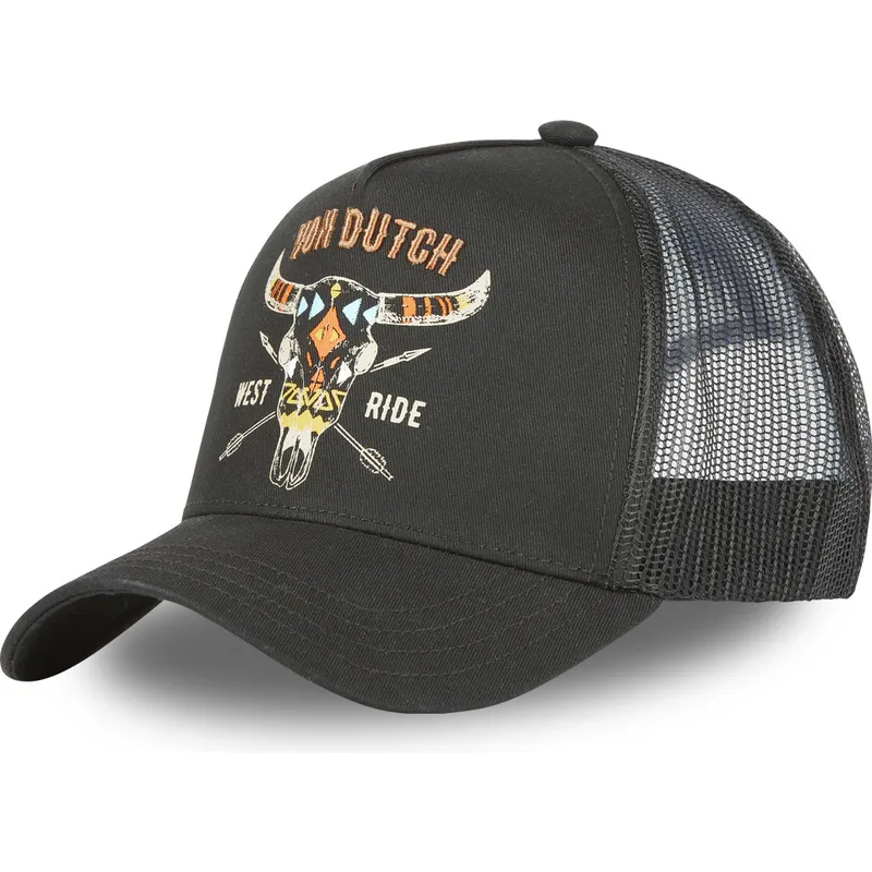 epci-curbata-negru-snapback-west-ride-free-nr-de-von-dutch