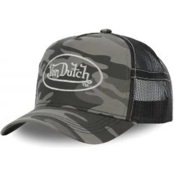 Șepci curbată camuflaj snapback CAM SIL de Von Dutch