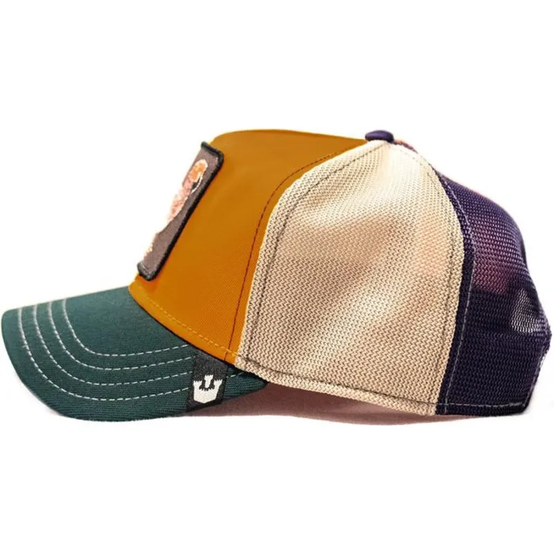 epci-curbata-portocaliu-snapback-fasho-the-farm-de-goorin-bros