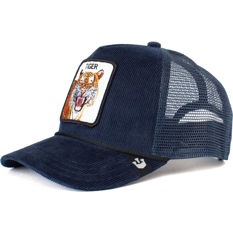 epci-curbata-bleumarin-snapback-tiger-rage-the-farm-de-goorin-bros