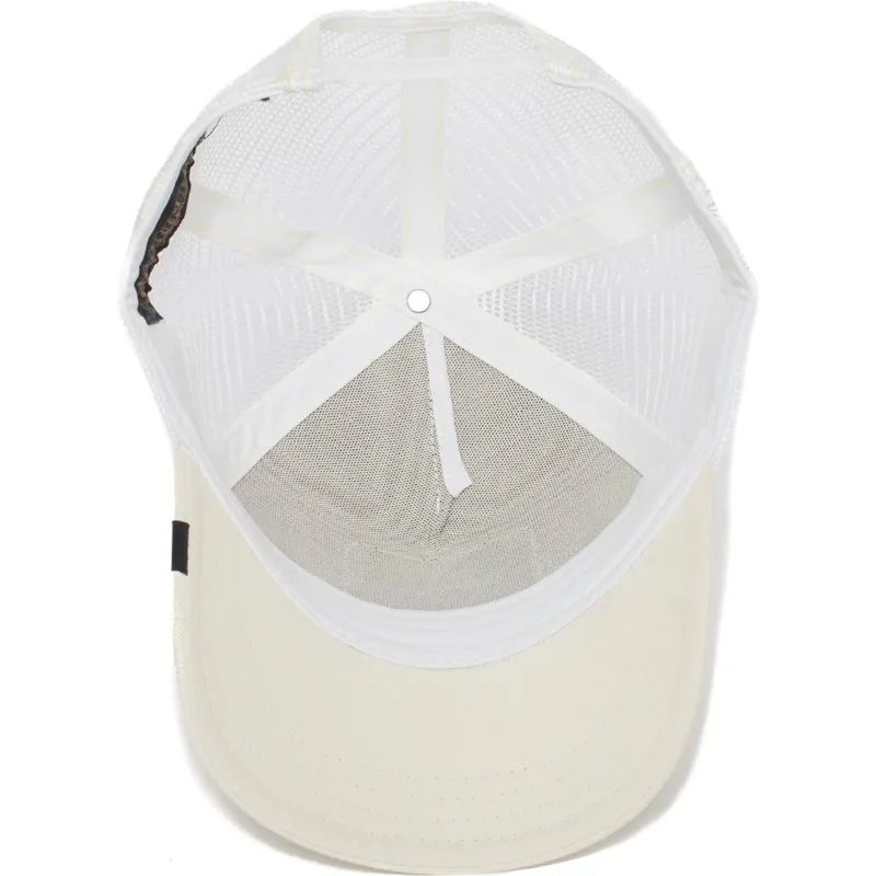 epci-curbata-alb-snapback-queen-bee-the-farm-de-goorin-bros
