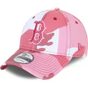 epci-curbata-camuflaj-reglabila-rosa-rosa-9forty-de-boston-red-sox-mlb-de-new-era
