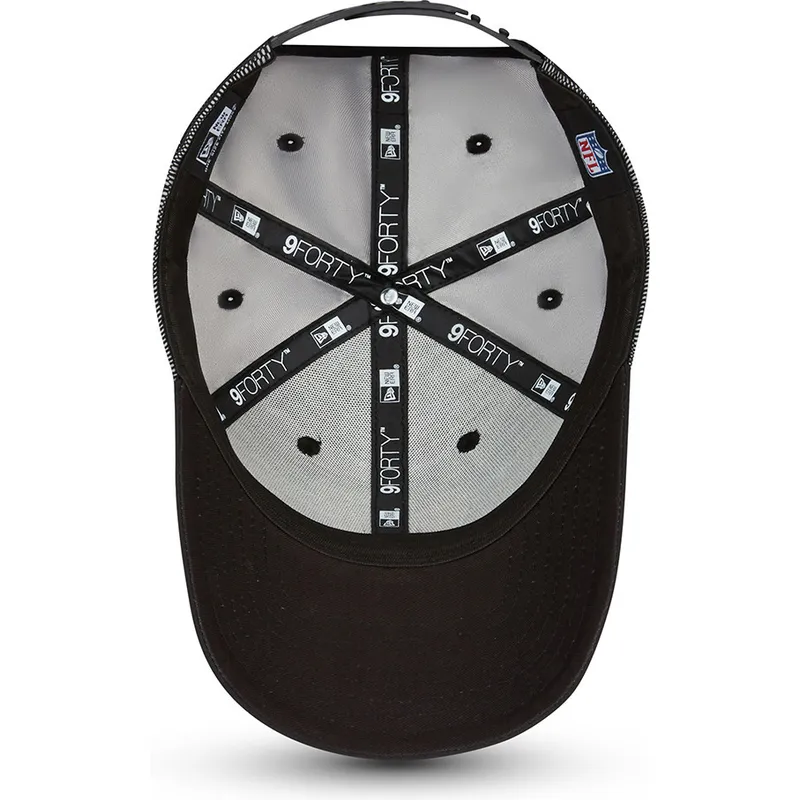 epci-curbata-negru-reglabila-9forty-mesh-underlay-de-las-vegas-raiders-nfl-de-new-era