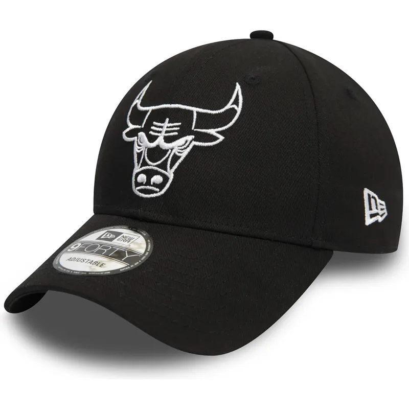 epci-curbata-negru-reglabila-9forty-league-essential-de-chicago-bulls-nba-de-new-era