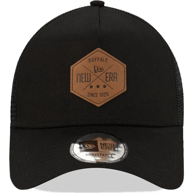 epci-curbata-negru-snapback-a-frame-9forty-heritage-patch-de-new-era