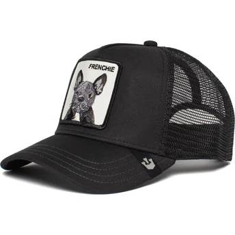 Czapka trucker czarna pies buldog francuski Frenchie The...