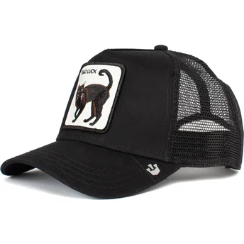 casquette-trucker-noire-chat-noir-bad-luck-the-farm-goorin-bros