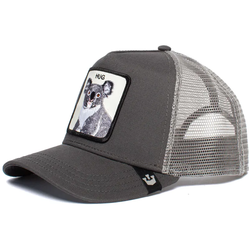 epci-curbata-gri-snapback-free-hug-the-farm-de-goorin-bros