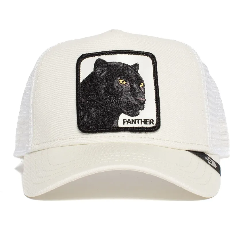 cappellino-trucker-bianco-pantera-black-panther-di-goorin-bros