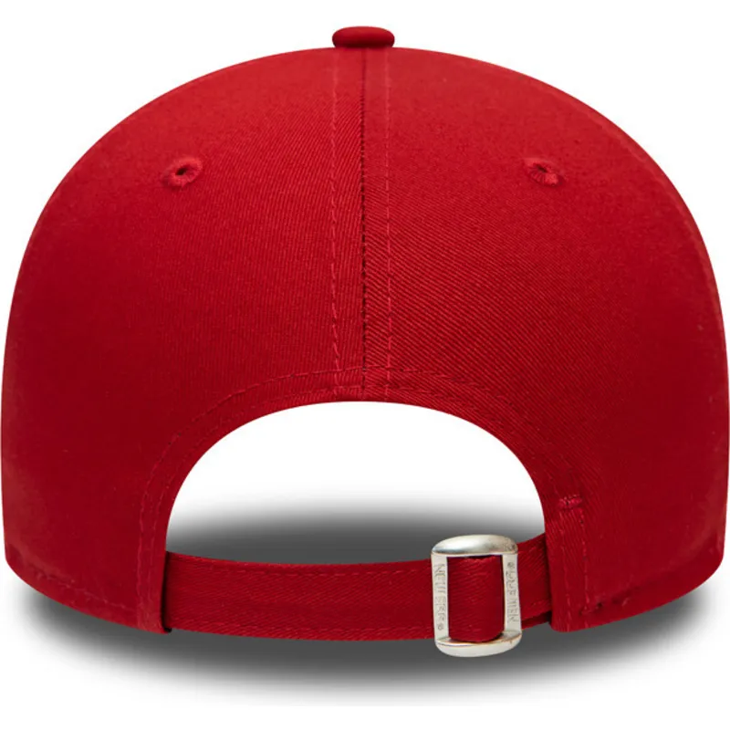gorra-curva-roja-ajustable-con-logo-negro-9forty-league-essential-de-new-york-yankees-mlb-de-new-era