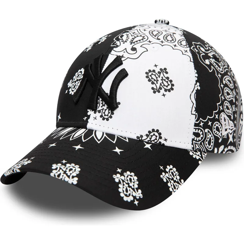 epci-curbata-negru-reglabila-9forty-paisley-print-de-new-york-yankees-mlb-de-new-era