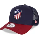 epci-curbata-albastru-snapback-rubber-a-frame-atletico-de-atletico-de-madrid-lfp-de-new-era
