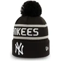 caciuli-pompon-negru-cuff-knit-jake-de-new-york-yankees-mlb-de-new-era