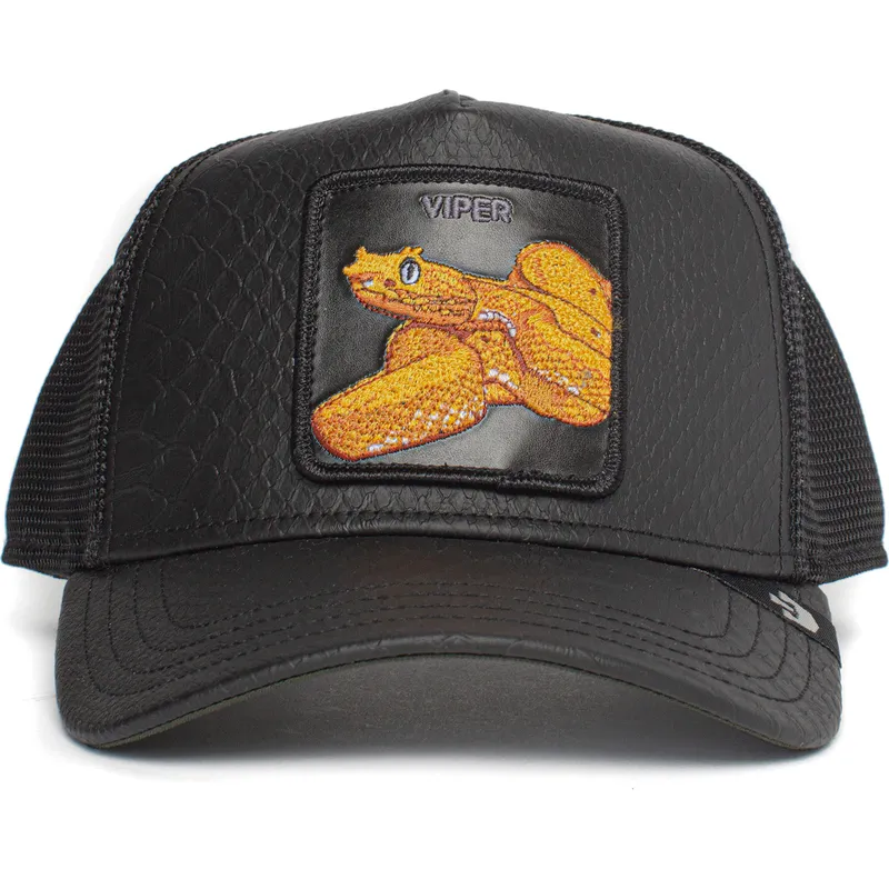 epci-curbata-negru-snapback-night-viper-the-farm-de-goorin-bros