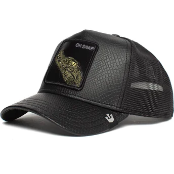 epci-curbata-negru-snapback-oh-snap-leaping-lizards-the-farm-de-goorin-bros