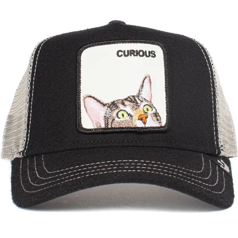epci-curbata-negru-snapback-curious-peek-a-boo-the-farm-de-goorin-bros