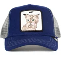 epci-curbata-albastru-snapback-wet-clean-cat-the-farm-de-goorin-bros