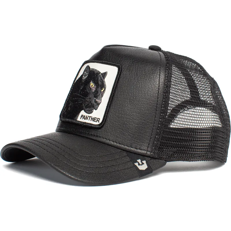 epci-curbata-negru-snapback-panther-truth-will-prevail-the-farm-de-goorin-bros