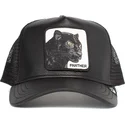 epci-curbata-negru-snapback-panther-truth-will-prevail-the-farm-de-goorin-bros