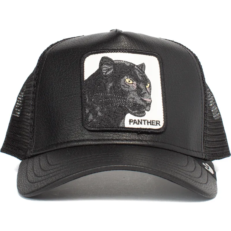 epci-curbata-negru-snapback-panther-truth-will-prevail-the-farm-de-goorin-bros