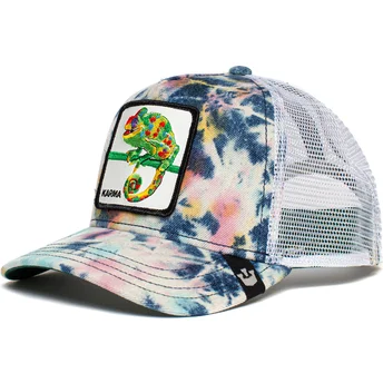 casquette-trucker-blanche-cameleon-karma-culture-chameleon-the-farm-goorin-bros