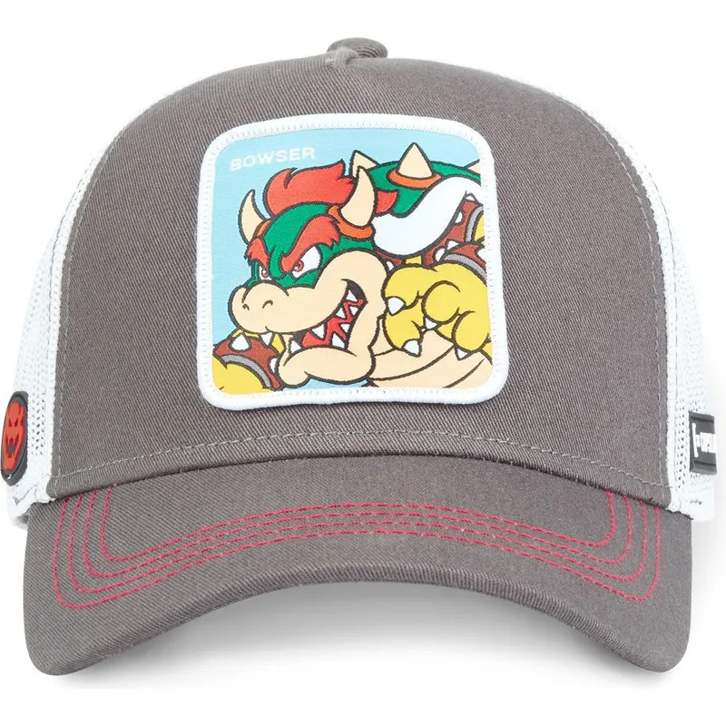 epci-curbata-gri-snapback-bow-bros-bowser-super-mario-bros-de-capslab