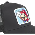 epci-curbata-negru-snapback-cla2-bros-mario-super-mario-bros-de-capslab