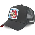 epci-curbata-negru-snapback-cla2-bros-mario-super-mario-bros-de-capslab