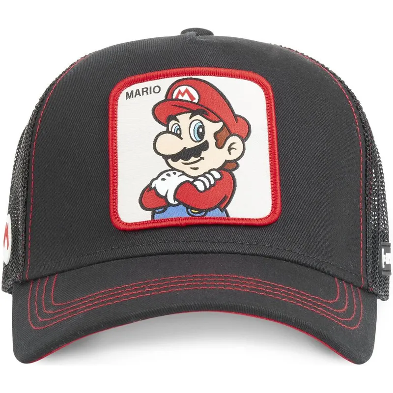 epci-curbata-negru-snapback-smb-mar2-bros-mario-super-mario-bros-de-capslab