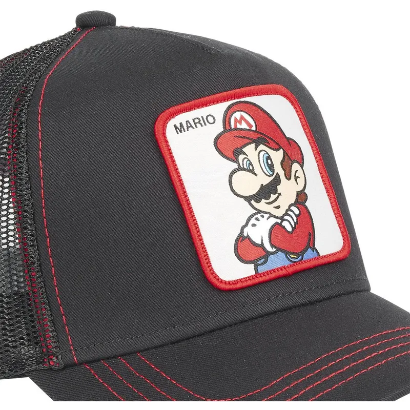 epci-curbata-negru-snapback-smb-mar2-bros-mario-super-mario-bros-de-capslab