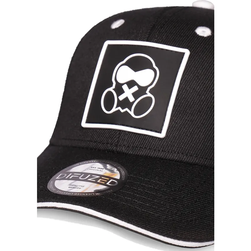 epci-curbata-negru-snapback-icon-de-difuzed