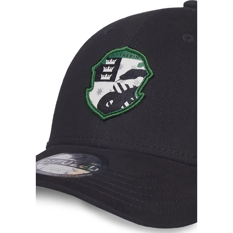 epci-curbata-negru-snapback-pentru-copii-emblem-de-difuzed