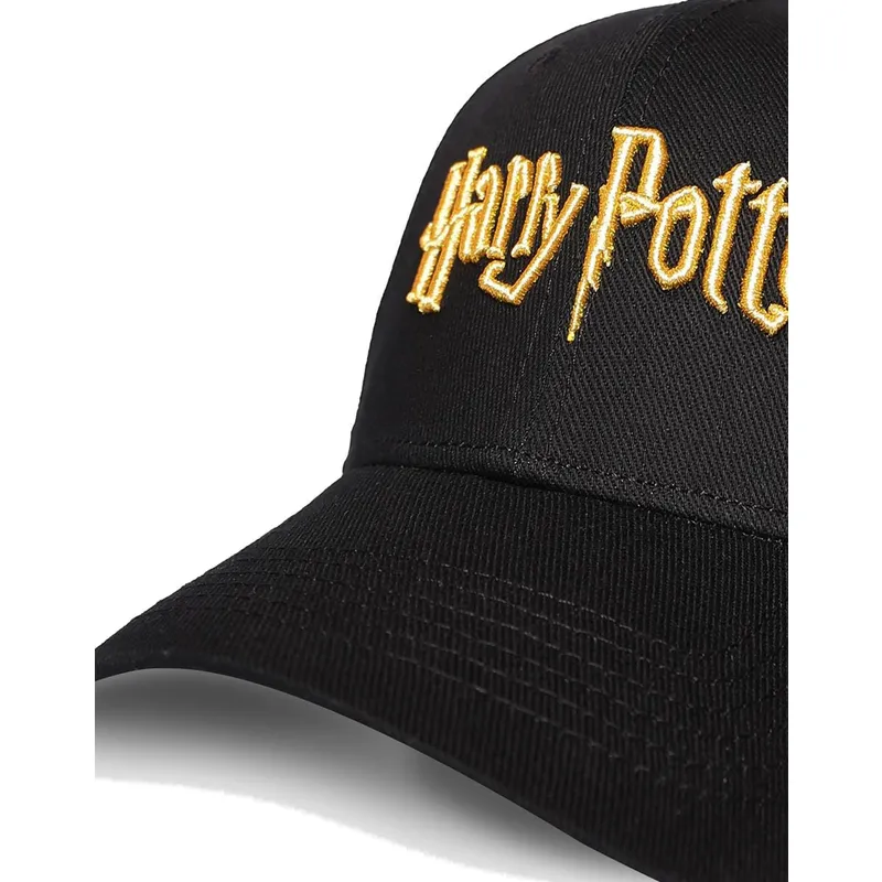 epci-curbata-negru-snapback-gold-de-difuzed