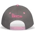 epci-curbata-gri-snapback-rosa-de-difuzed