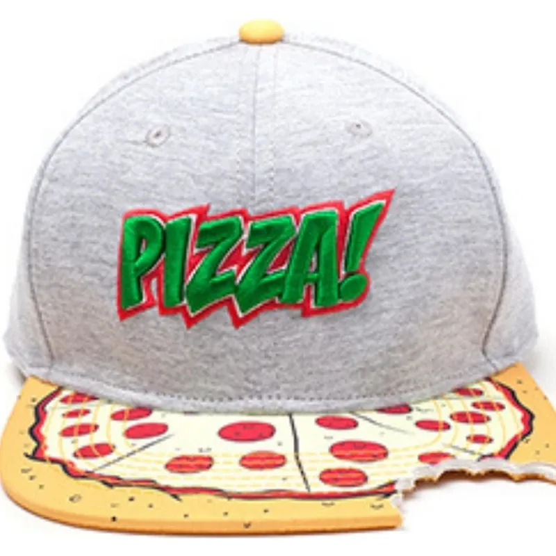 szara-czapka-z-plaskim-daszkiem-snapback-pizza-wojownicze-zolwie-ninja-od-difuzed