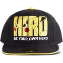 epci-plata-negru-snapback-be-your-own-hero-olympics-de-difuzed