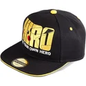 epci-plata-negru-snapback-be-your-own-hero-olympics-de-difuzed