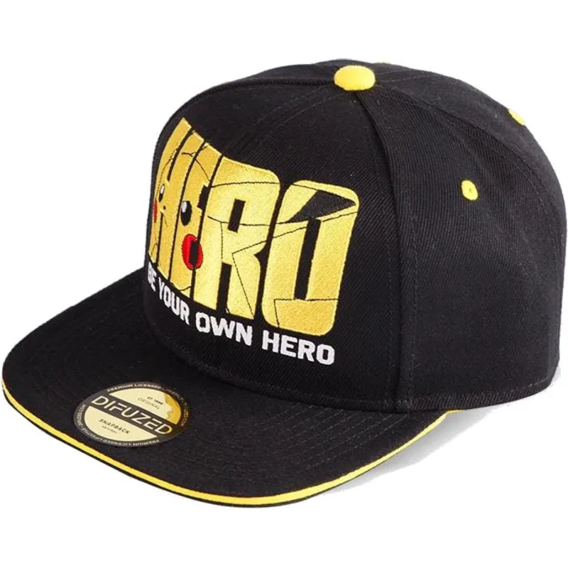 epci-plata-negru-snapback-be-your-own-hero-olympics-de-difuzed