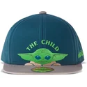epci-plata-albastru-snapback-pentru-copii-baby-yoda-the-child-the-mandalorian-de-difuzed