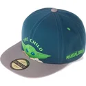 epci-plata-albastru-snapback-pentru-copii-baby-yoda-the-child-the-mandalorian-de-difuzed