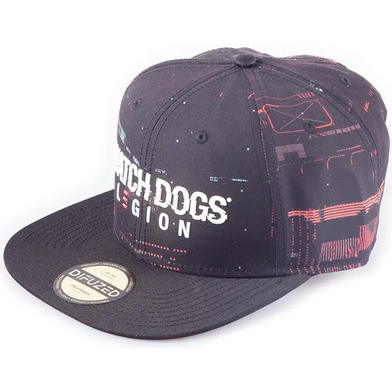 epci-plata-negru-snapback-glitch-legion-de-difuzed