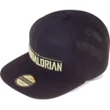 epci-plata-negru-snapback-the-mandalorian-silhouette-de-difuzed